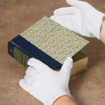 1 Pr White Cotton Gloves