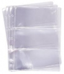 1 Pocket Vinyl Page Large Notes Dansco