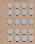 1948-1955 Franklin Half Dollar page 1, fits 7165-1 only Dansco