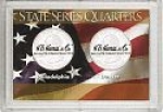2x3  1999 State Quarter P & D Generic Frosty Case - Harris
