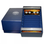 3x5 Frosty Case Storage Box Whitman
