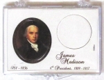 2007 James Madison Presidential Dollar Snaplock